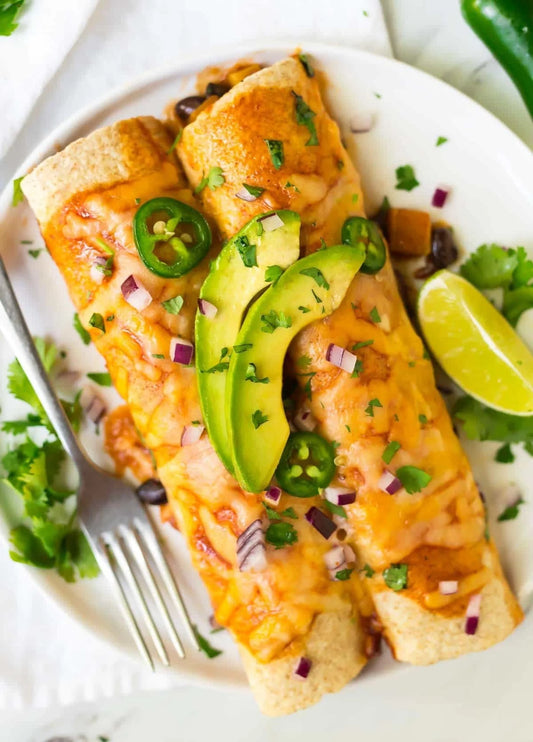 Enchiladas - Beef, Chicken or Pork; Bold Flavours Wrapped in Tradition!