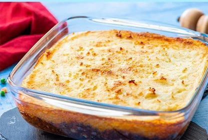 Shepard Pie - Beef, Chicken or Pork with Classic Comforting Layered Delight!